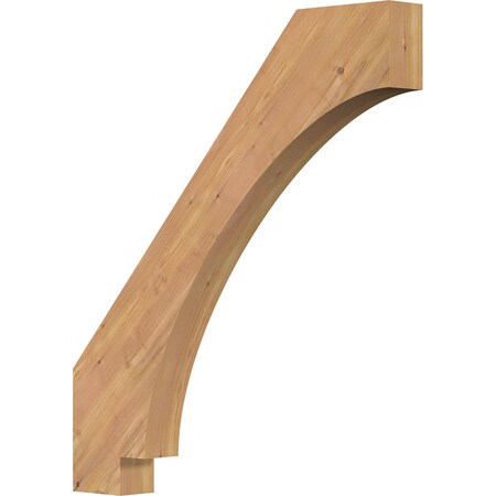 Ekena Millwork 3 1/2"W x 30"D x 34"H Imperial Smooth Knee Brace, Western Red Cedar BRC04X30X34IMP00SWR